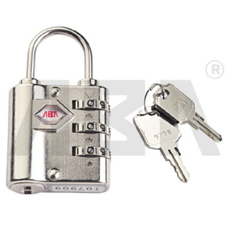 Newest zinc alloy 3 digit code lock price safety keyless metal Combination Padlock