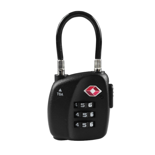 ABS TSA Lock Secure luggage gym lockers and school belongings with this versatile customs approved padlock for travel and beyond