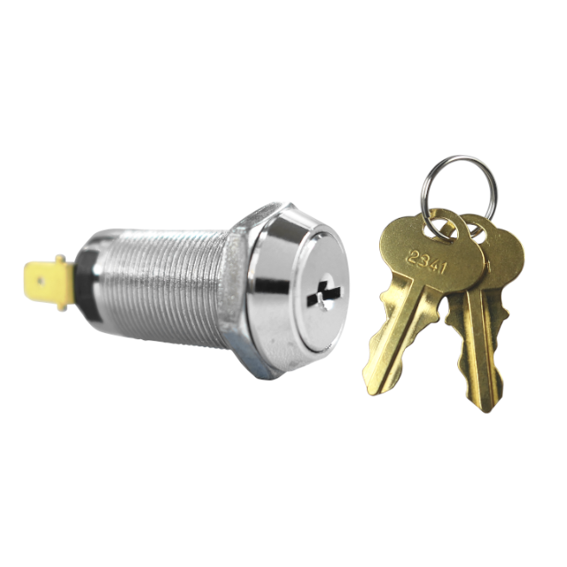 Elevator Cabinet Tubular High Security Electric Key Switch Lock For Sale