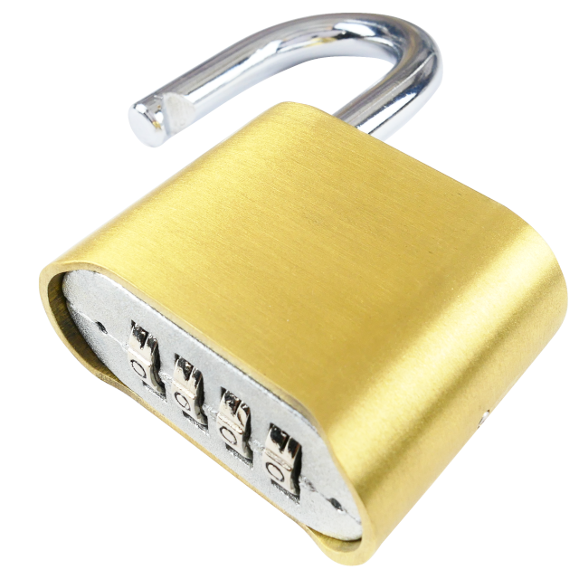 4-digit Outdoor Safe Combination Lock Carton Brass Padlock TW ABA 1000pcs 26*14*35cm