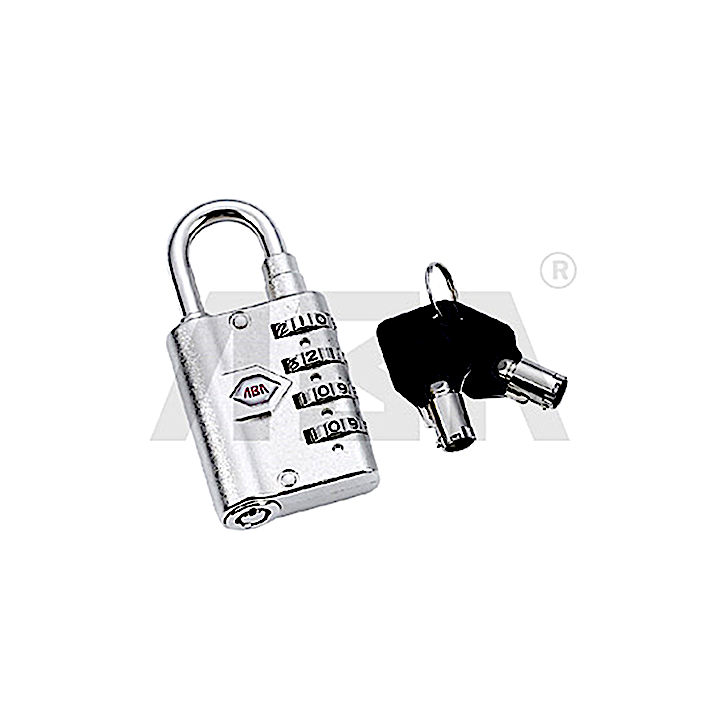 Advanced High Security Combination Padlock with Key - Heavy Duty 4 Digit Lock for Sale