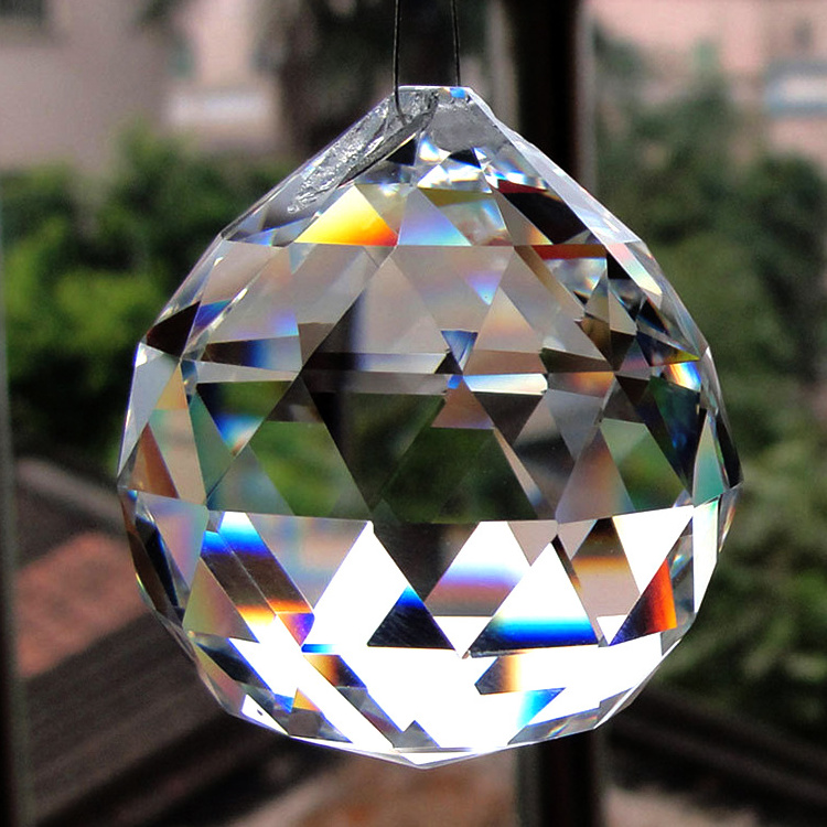 30mm 40mm Window Sun-catchers Prisms Crystal Feng Shui Balls