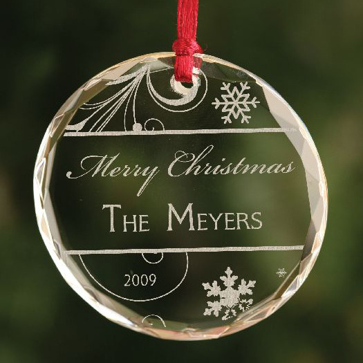 crystal  glass Christmas Tree Hanging Crystal Glass Pendant Ornament