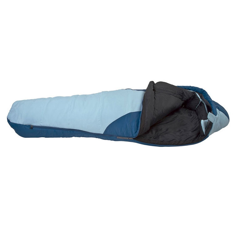 Lightweight popular hot selling fashion blue portable Waterproof Camping Down Mummy Sleeping bag