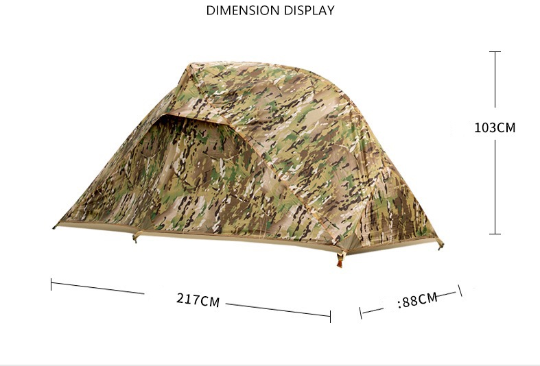 Waterproof Camo Style Tactical tent house outdoor camping