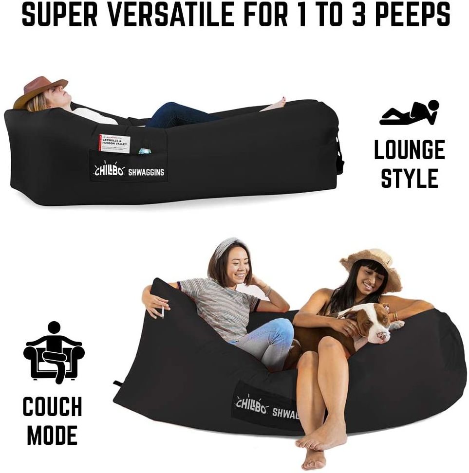 Trend Outdoor Products Fast Inflatable Air Sofa Bed  Sleeping Bag Inflatable Air Bag Lazy Bag Beach Sofa 200*72cm