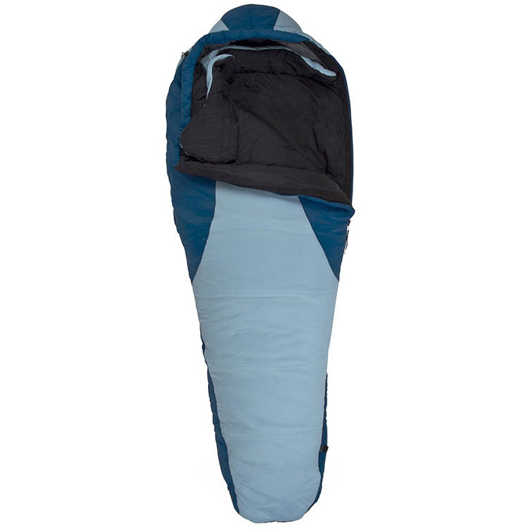 Lightweight popular hot selling fashion blue portable Waterproof Camping Down Mummy Sleeping bag