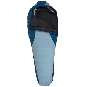 Lightweight popular hot selling fashion blue portable Waterproof Camping Down Mummy Sleeping bag