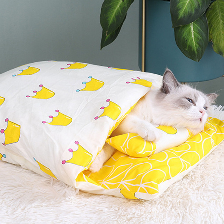 Hot Selling Comfortable Pet Bed Pet Nest Dog Supplies Indoor Play House Pet Cat Dog sleeping bag