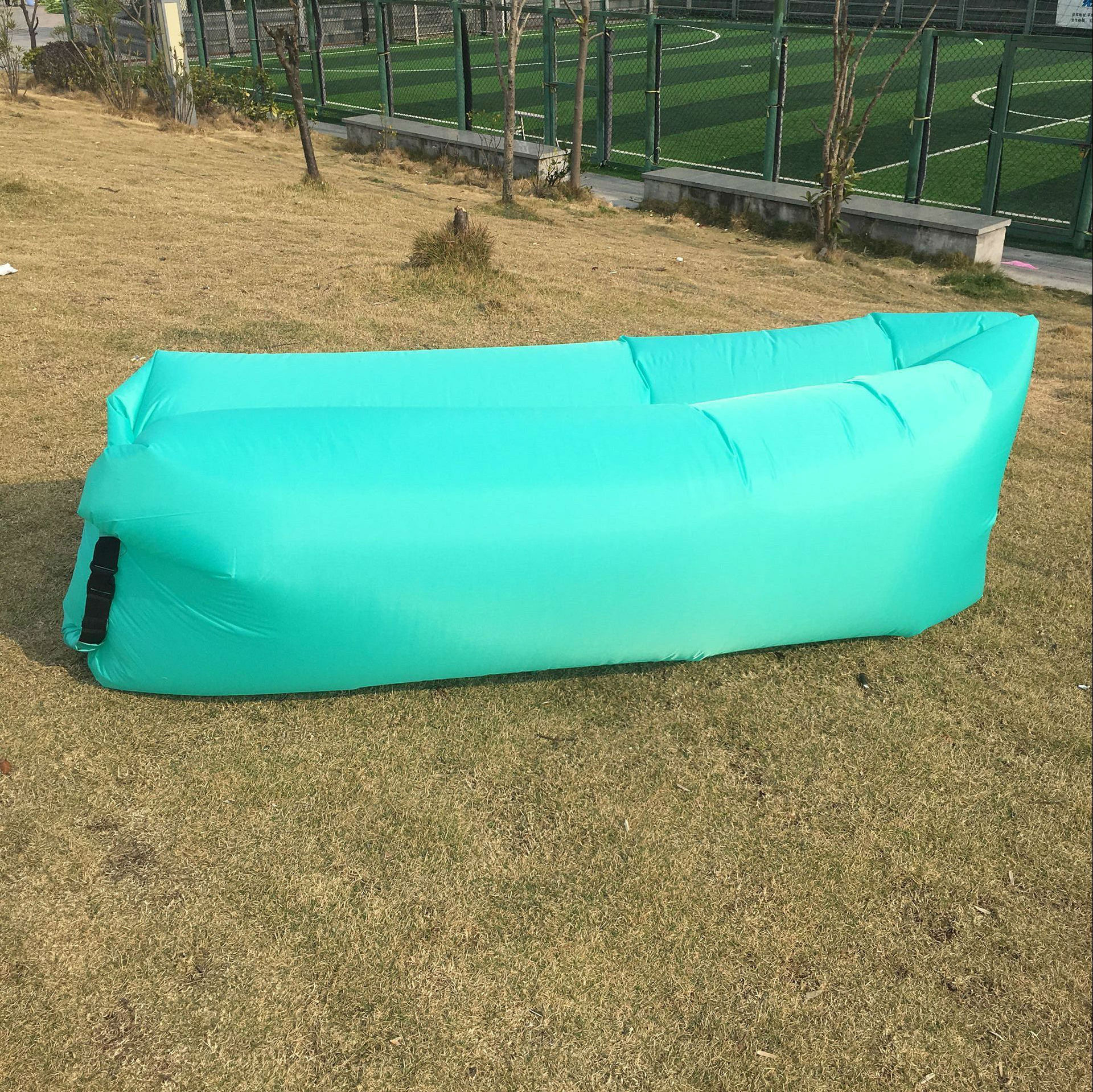 Wholesale Outdoor Sun Couch Inflatable Lounger Camping Lazy Bag Air Mattress Sofa For Beach Sleeping Bag