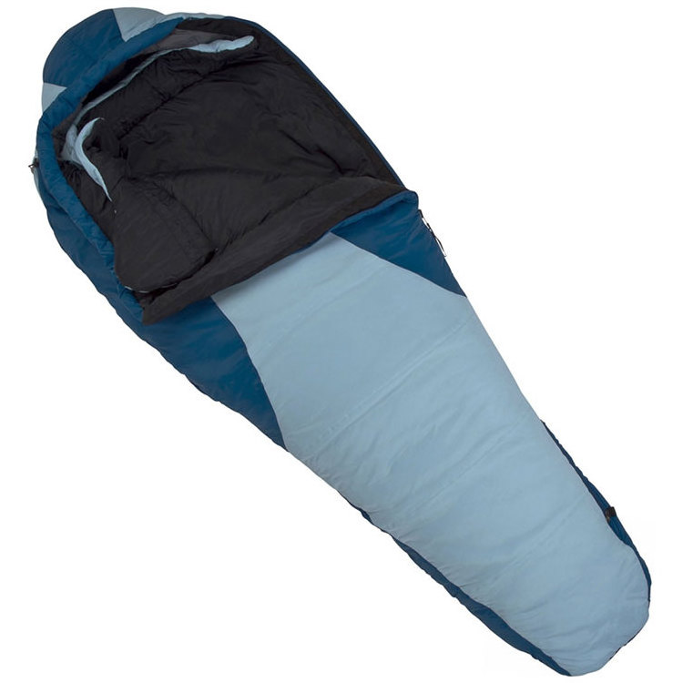 Lightweight popular hot selling fashion blue portable Waterproof Camping Down Mummy Sleeping bag