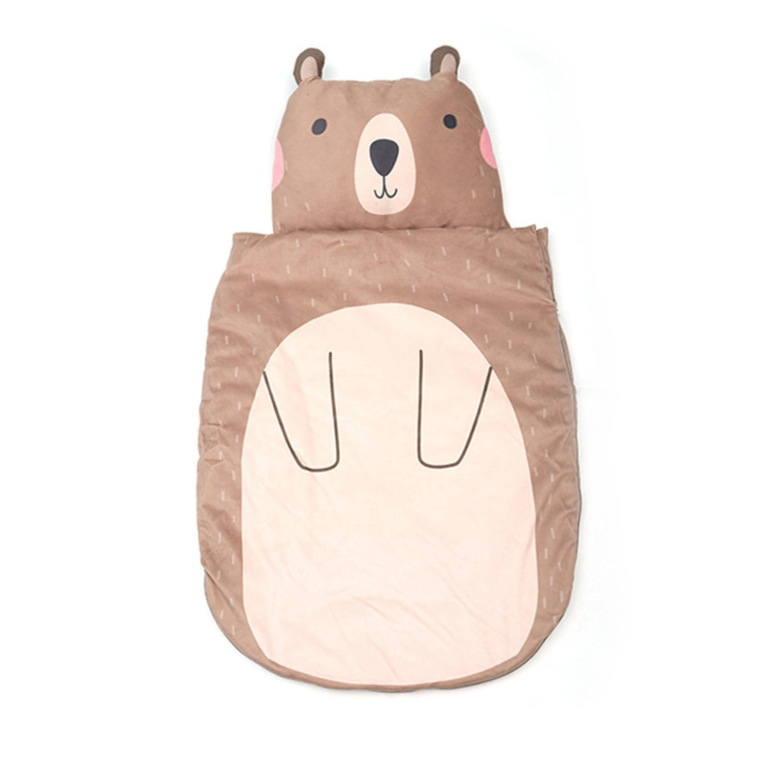 New Cartoon Animal Cute Button with Constant Temperature Machine Washable and Kick proof Baby Sleeping Bag