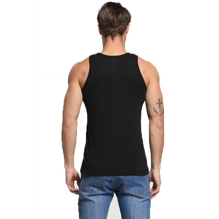 Men tank top white singlet undershirt Plus Size Men's Tank Tops men fitness wear sando wife beater sleeveless workout