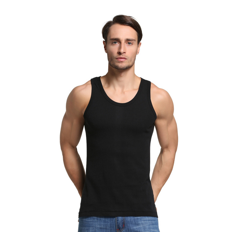 Men tank top white singlet undershirt Plus Size Men's Tank Tops men fitness wear sando wife beater sleeveless workout