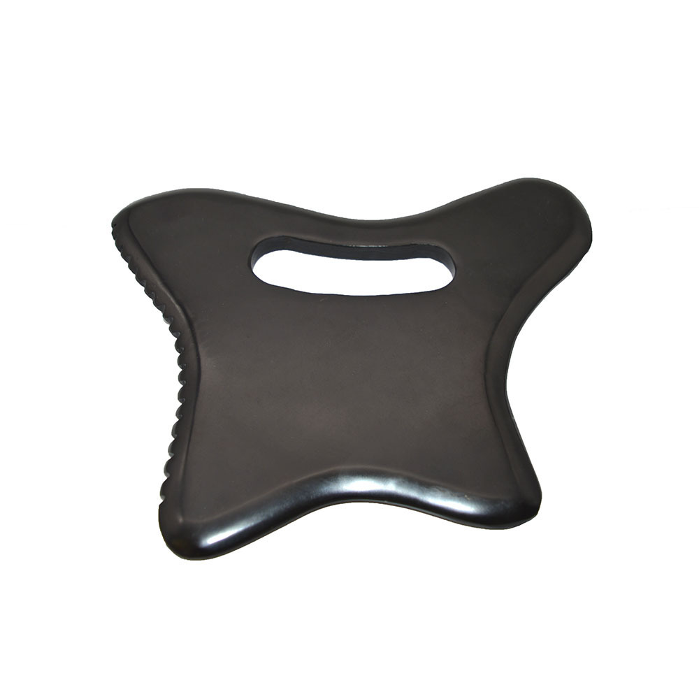 2021 New Large Size Black Bian Stone Guasha Stones  Gua Sha Body Massage Tools For Back And Leg