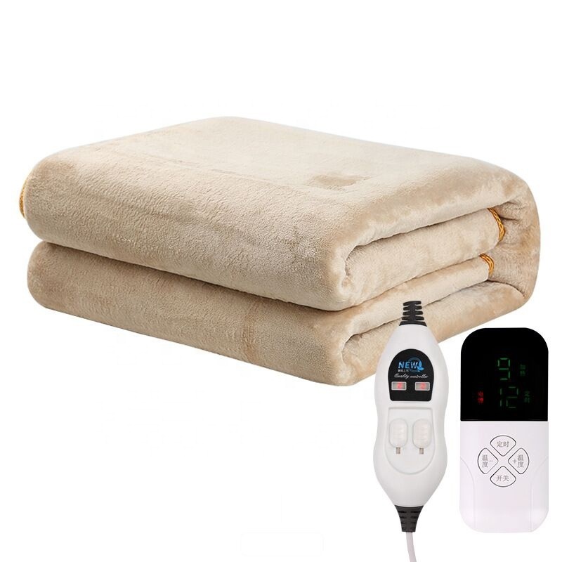 syy Electric Blankets for Winter Electric Heated Blanket GuangDong Electric Blanket  9-Step Temperature Control