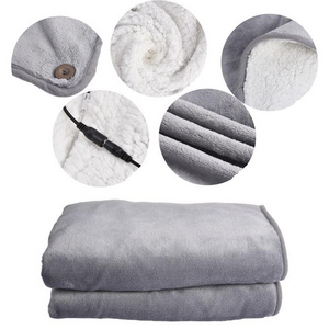 USB Electric Blanket Winter Warm Heating Shawl Washable Electric Mattress Wearable Soft Heating Blanket For Car Office Home