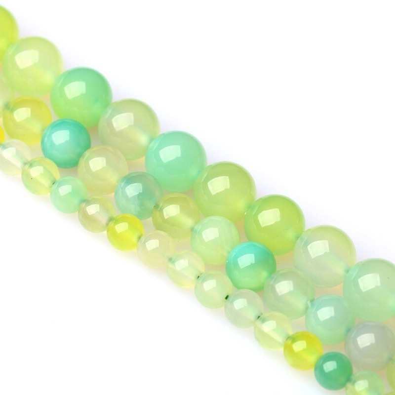 4mm/6mm/8mm/10mm/12mm Round Carved Gemstone Jade Beads Natural Green Nephrite Jade Loose Beads for Jewelry Making