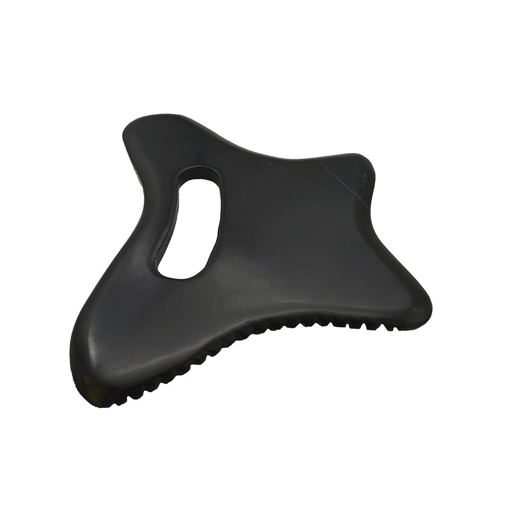 2021 New Large Size Black Bian Stone Guasha Stones  Gua Sha Body Massage Tools For Back And Leg