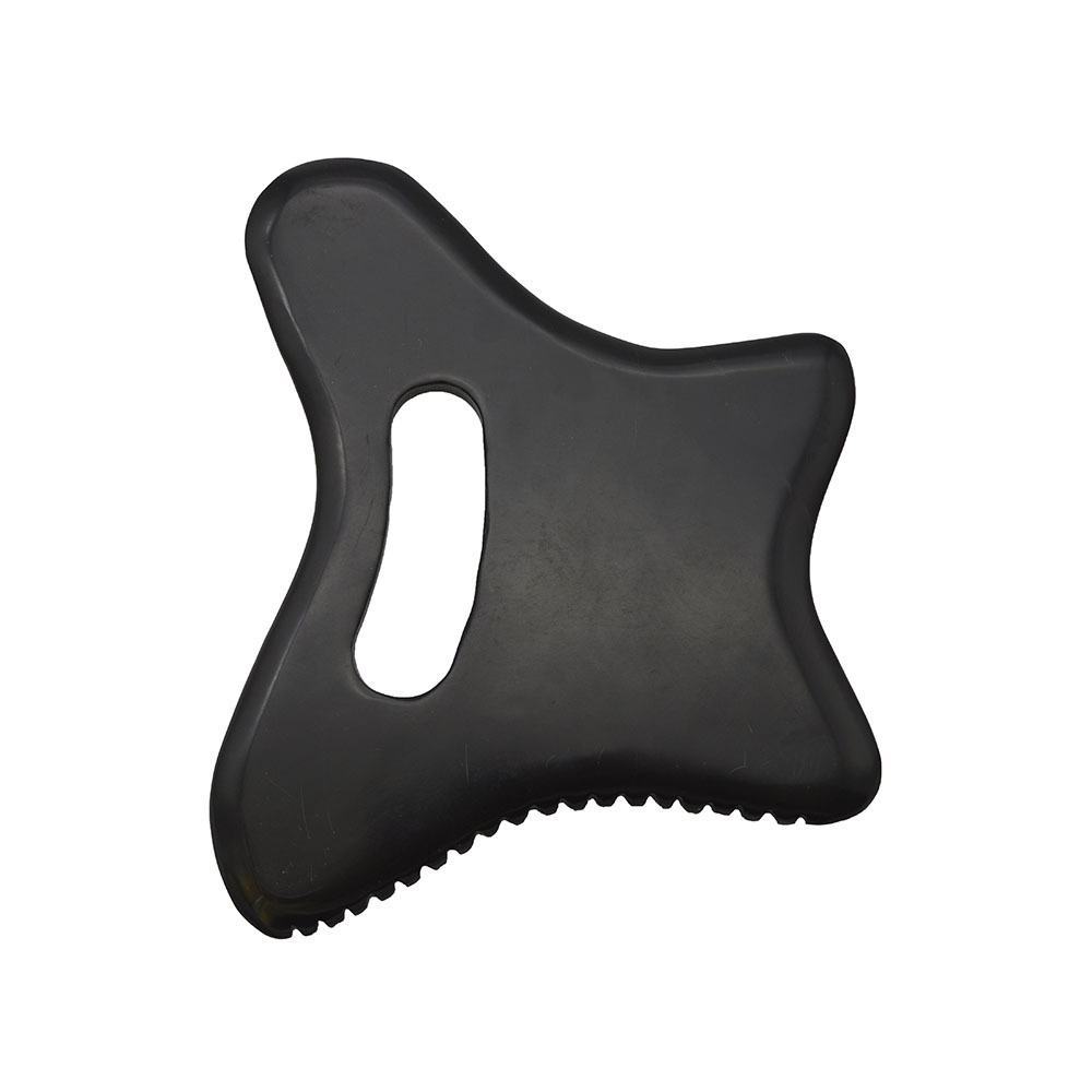 2021 New Large Size Black Bian Stone Guasha Stones  Gua Sha Body Massage Tools For Back And Leg