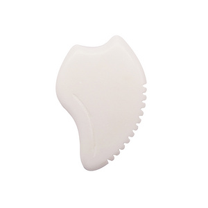 Natural White Jade Gua Sha Massage Tool Gua Sha Facial Tool For The Back Of The Face Arms Neck Shoulders