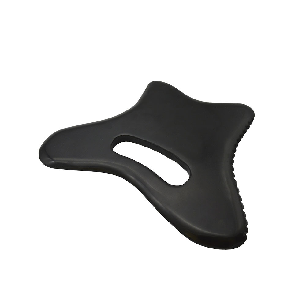 2021 New Large Size Black Bian Stone Guasha Stones  Gua Sha Body Massage Tools For Back And Leg