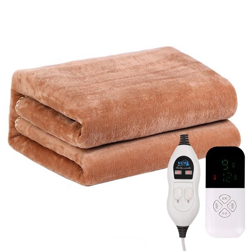 syy Electric Blankets for Winter Electric Heated Blanket GuangDong Electric Blanket  9-Step Temperature Control