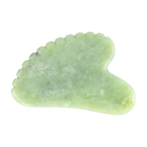 2024 Face Massage Tool Beauty Product Reduce Puffiness Natural Stone Scraping Private Label Xiuyan Jade Green Guasha