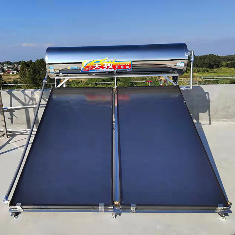 Freestanding Free Spare Parts Solar Water Heater With Electric Backup Solar Instant Water Heater