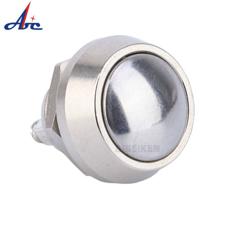 Stainless Steel Emergency Stop Switch Push Button 12mm Automatic Door Wireless Push Button Switch With Stainless Steel