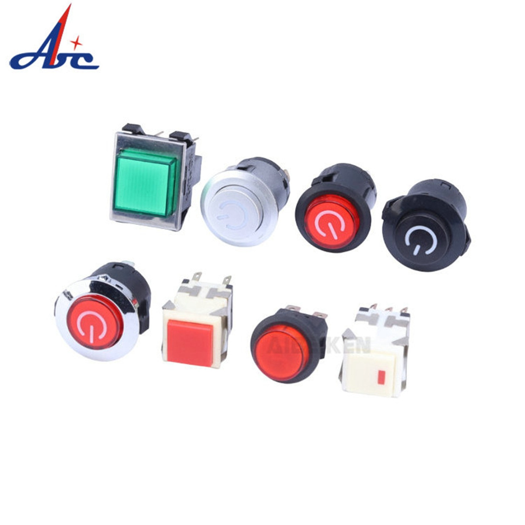 4 Keys Switch Button Touch Switch 220V Industrial Key Control Hood Kitchen Control Switch