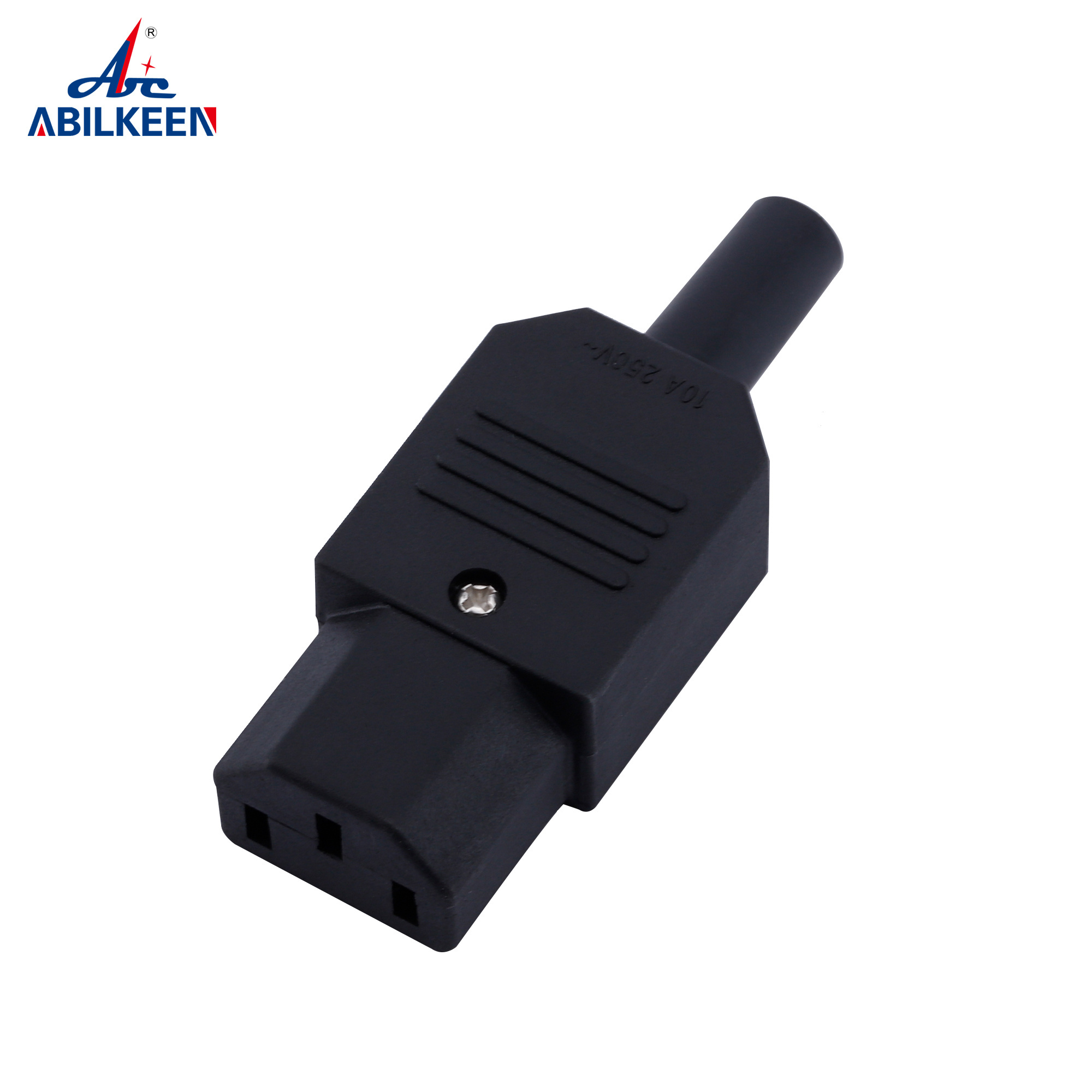 IEC rewireable plug Factory price C13 Male and Female Industrial Power plugs and socket