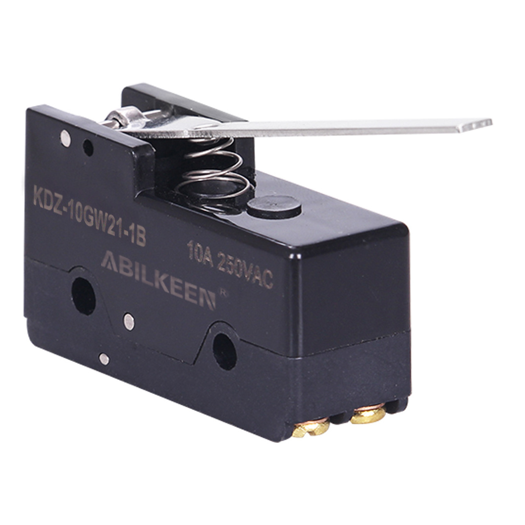 ABILKEEN ON-OFF Independent Tow-Way Short Lever Type Micro Switch 10A-16A Double Pole Double Throw Switch with 6-Pin Terminal