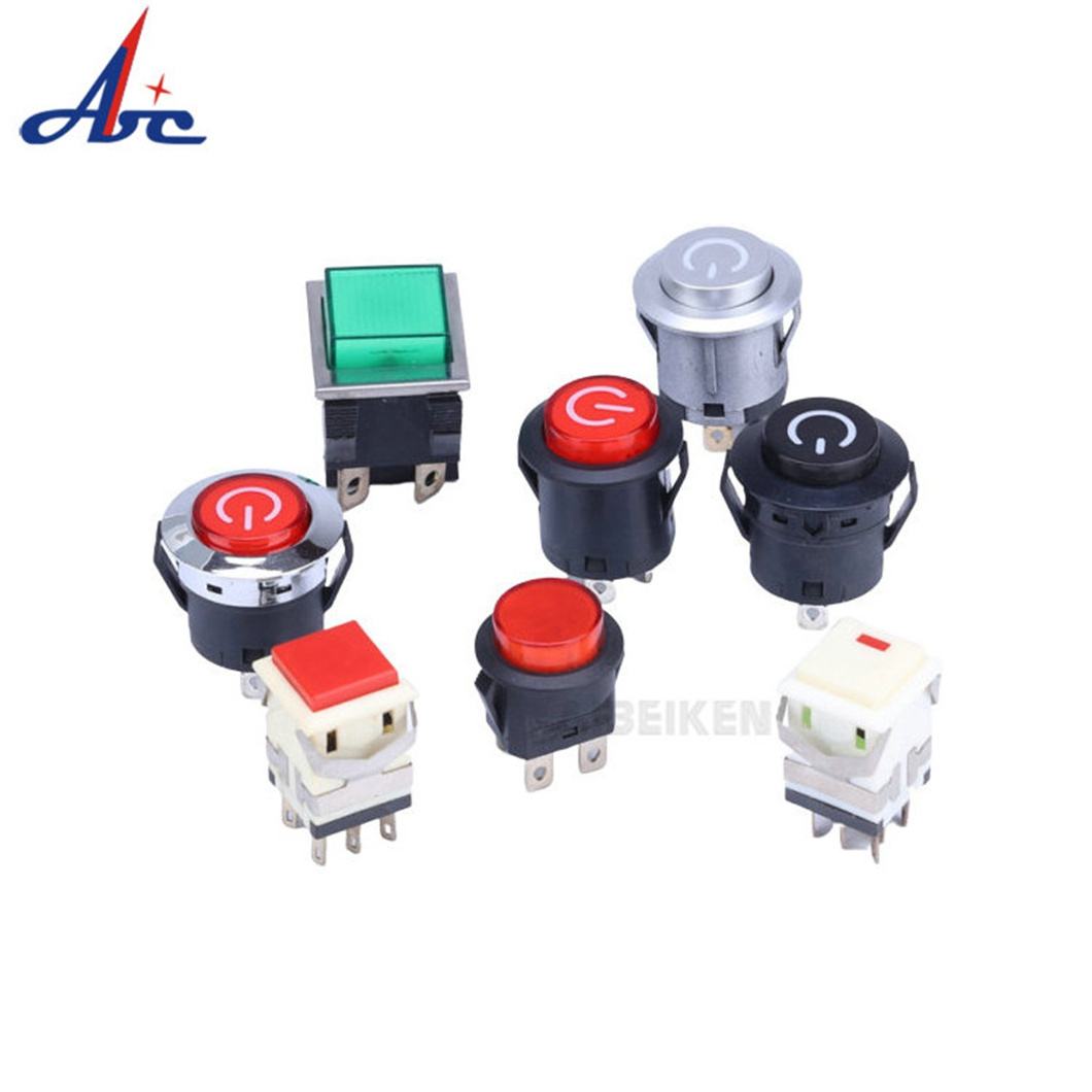 12V Mini Plastic Door Release Exit Button Switch Push Button Switch