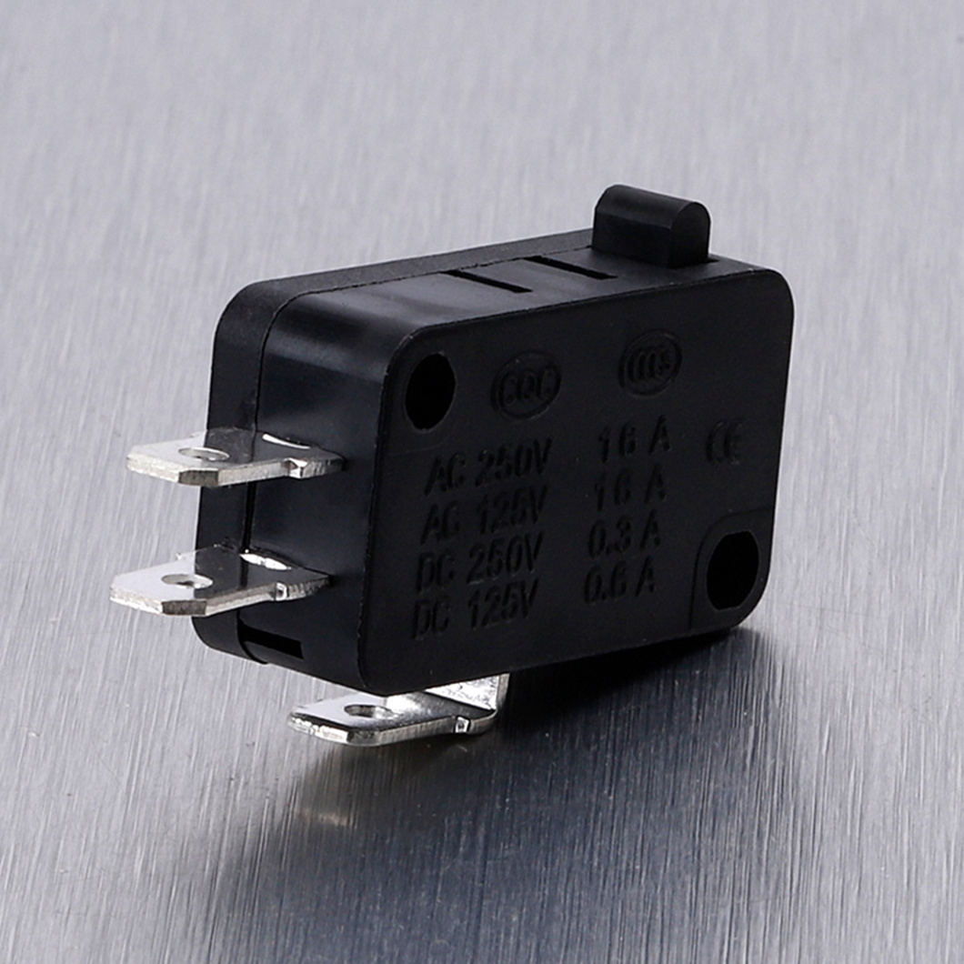 Dustproof micro switch waterproof 0.1A 125VAC for Automotive Parts Control Systems mini switch