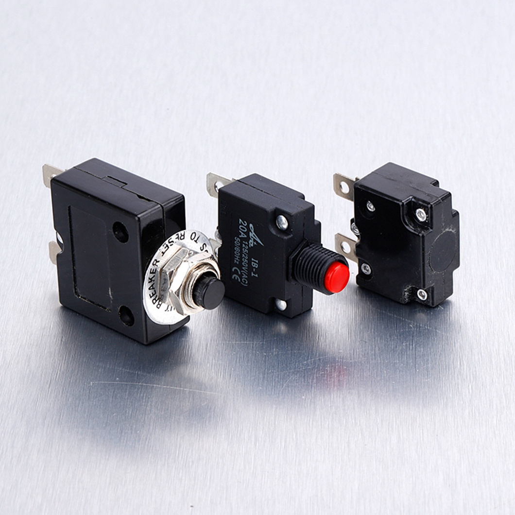 Manual Reset Thermal Plastic Electrical Circuit Breaker Overload Protect Air Compressor Pressure Disconnect Switch