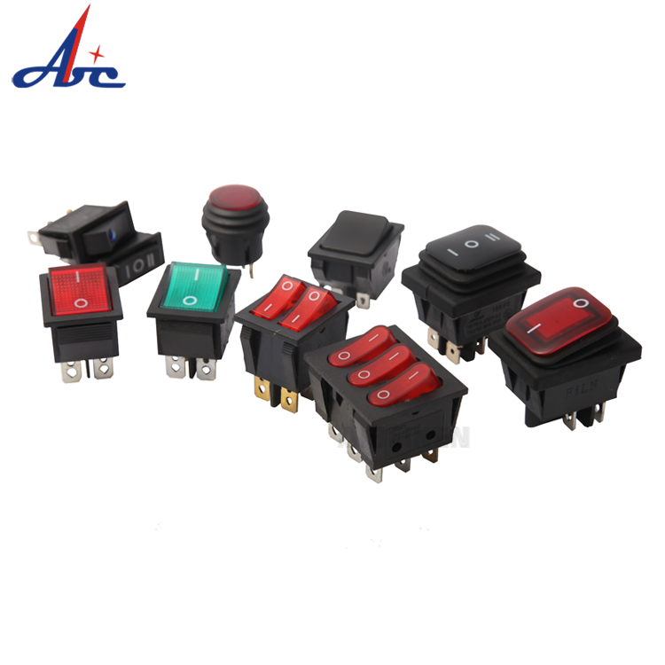 Customization 15*21mm Rocker Switch 2pin Small Industrial Control ON OFF Mini Rocker Switch