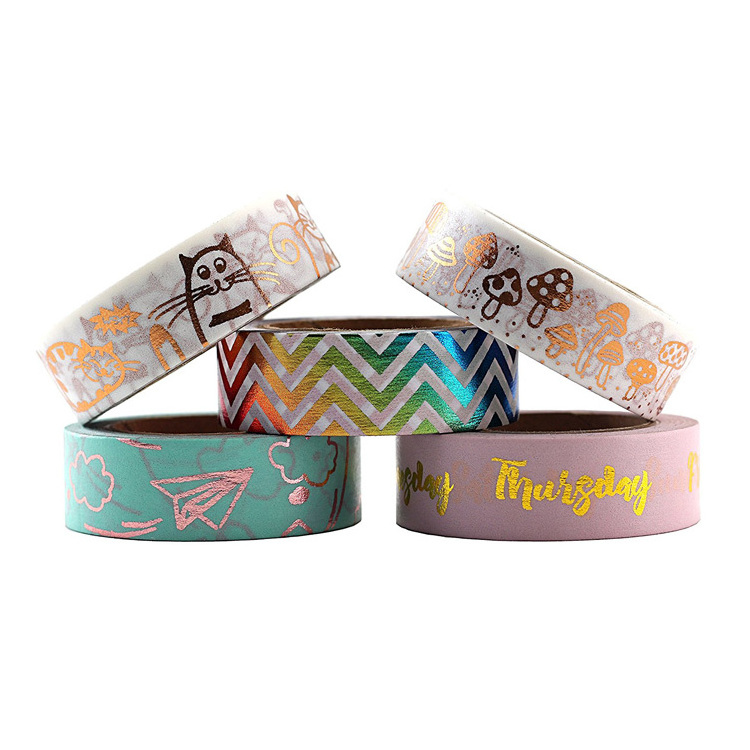 Decorative custom printed washi tape for DIY Crafts and Gift Wrapping