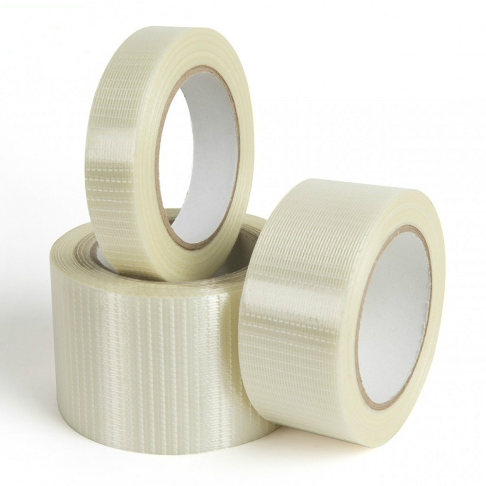 Factory direct high tensile strength cheap price fiber glass  reinforced filament duct tape