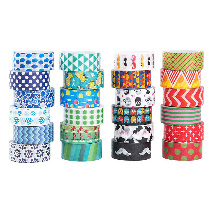 Decorative custom printed washi tape for DIY Crafts and Gift Wrapping