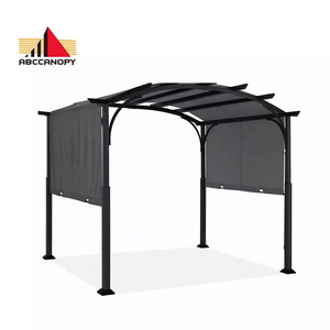 ABCCANOPY 10x12ft Gazebo Pergola Kit Metal Frame Gazebo Outdoor Canopy Cover Patio Furniture Shelter Pergola Roof Outdoor