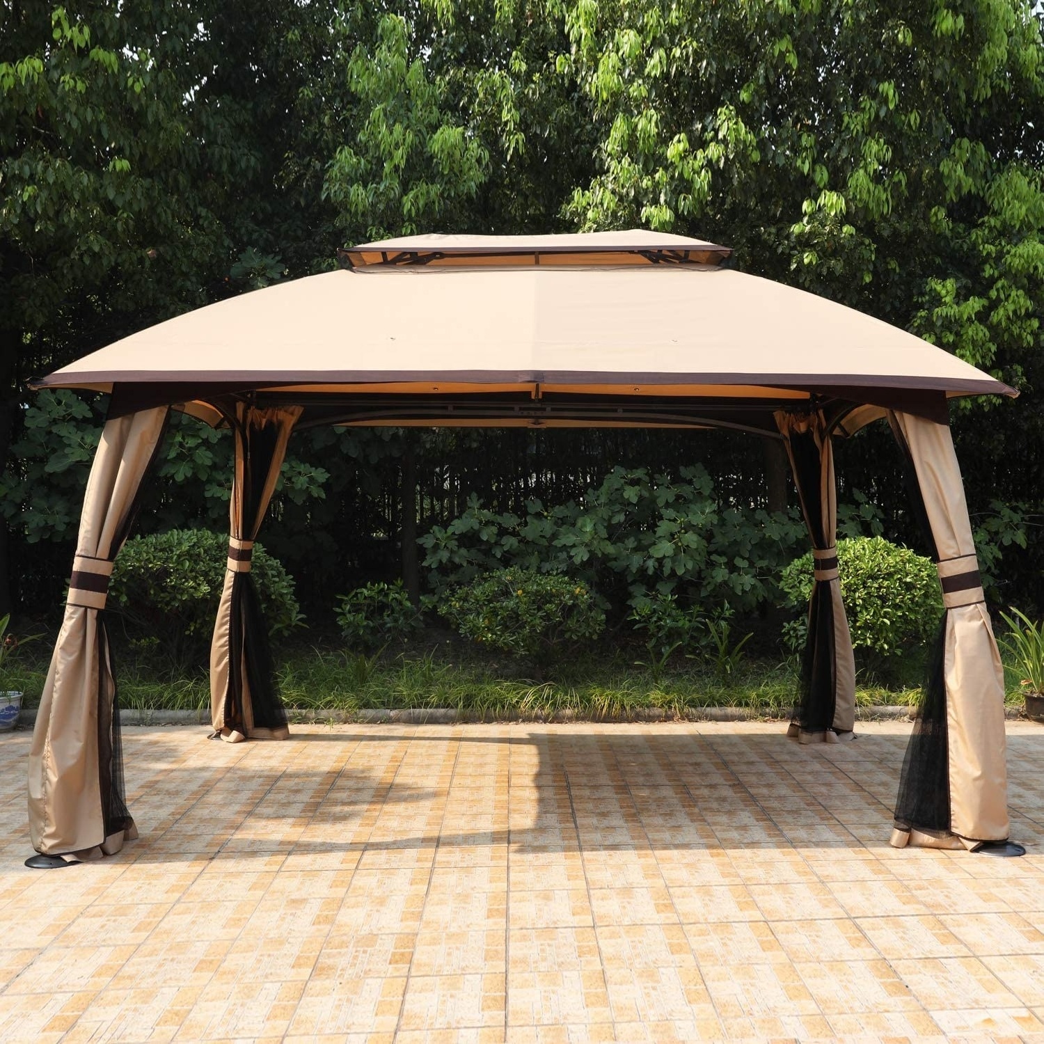 ABCCANOPY  10x10 Feet  Patio  Outdoor Gazebo Pop-Up Gazebo Tent  garden pavilion gazebo tent