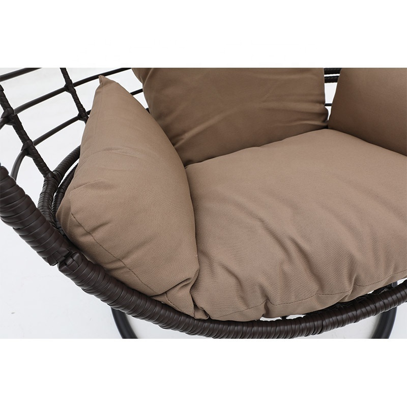 Outdoor Garden Furniture Rattan Patio Swings Hanging Egg Chair Wicker Rattan Swing