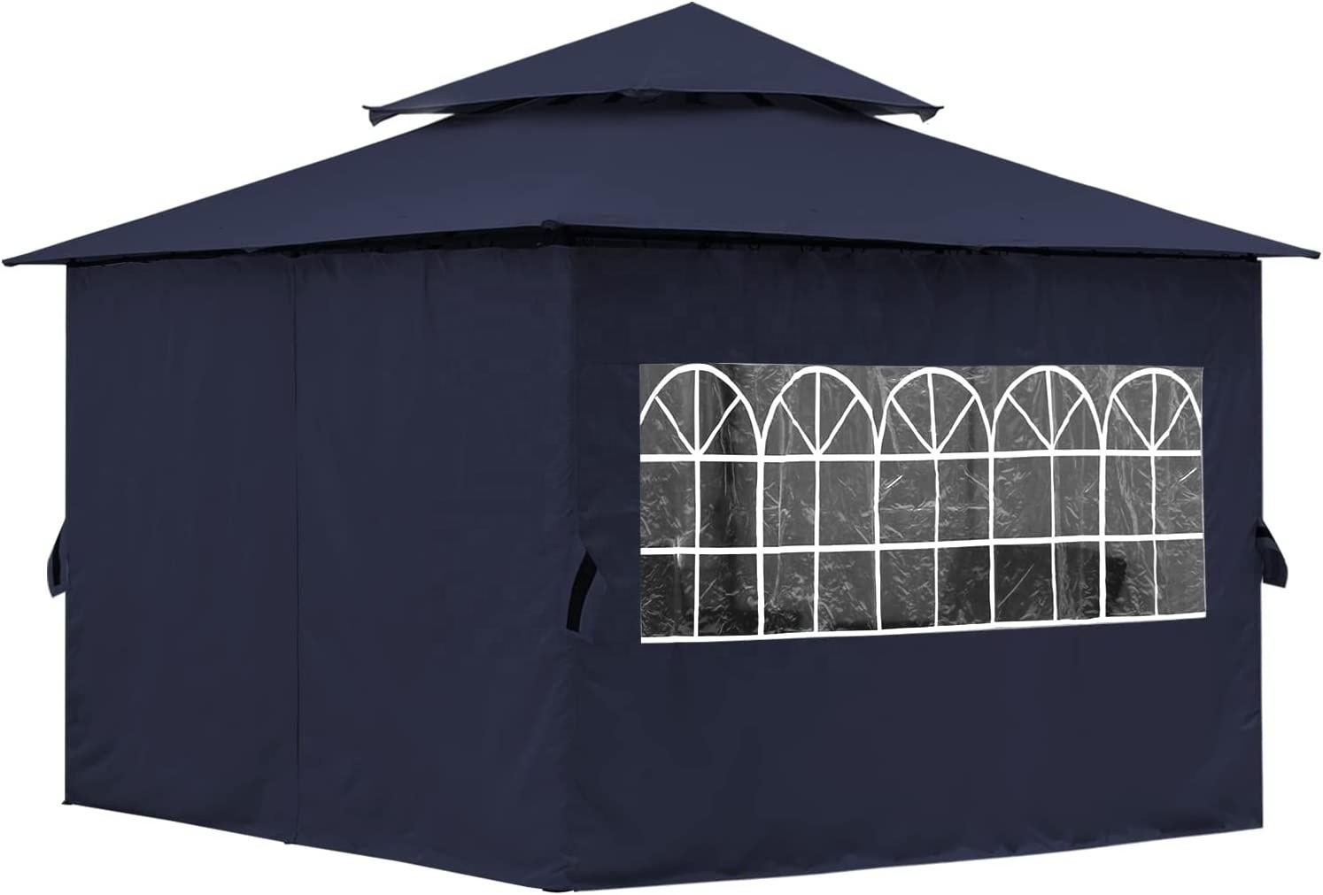 Gazebo canopy cover 10x12 CPAI-84 Standard Gazebo With Mosquito UPF 50+ Gazebo Side Curtains Arches Arbours Pergolas