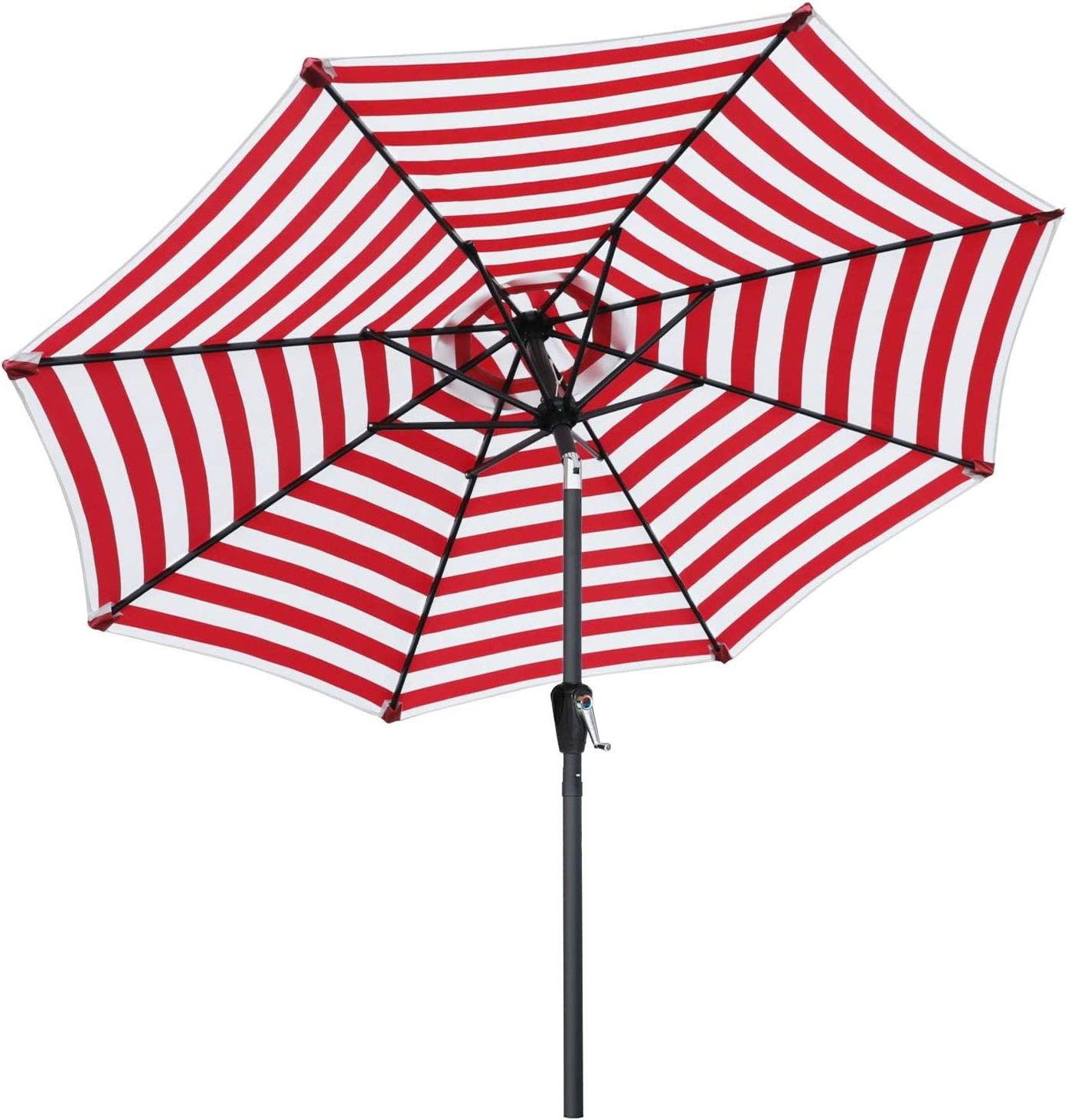 Outdoor round Steel Umbrella Patio Umbrella for Garden Parasol