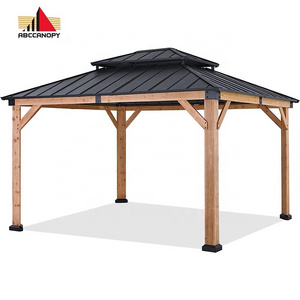 ABCCANOPY Outdoor Wooden Pergola Gazebo Modern Wooden Gazebo Customized Size Gazebo Wood outdoor arch Partyzelt Tuinpaviljoenen