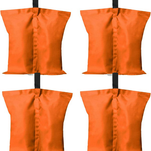 ABCCANOPY Canopy Weights 112 LBS Gazebo Tent Sand Bags,4pcs-Pack (Orange)