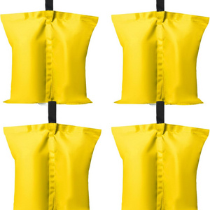 ABCCANOPY Canopy Weights 112 LBS Tent Sand Bags,4pcs-Pack (Yellow)