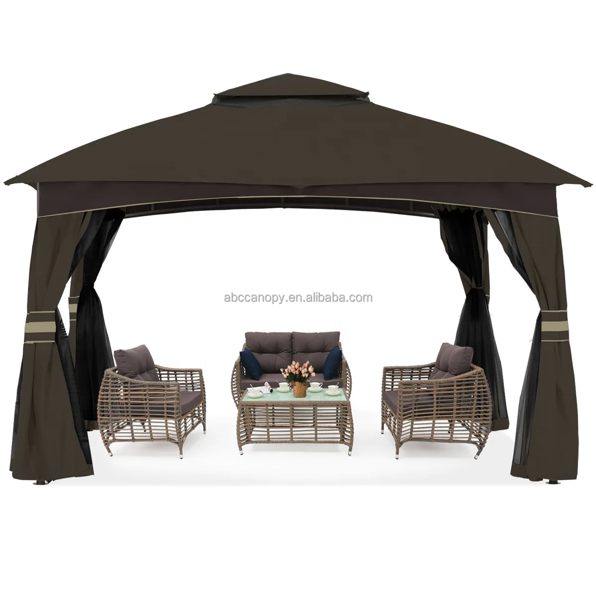 ABCCANOPY 10x10ft Patio Gazebo Gartenpavillon Pavillon Patio Gazebo Australia Pergola On Clearance Outdoor Patio Lean To Gazebo