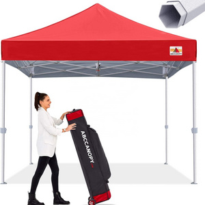 Commercial Pop Up Canopy Premium Steel Frame Heavy Duty Canopy Tent 10X10 for Trade Show Party Outdoor Event